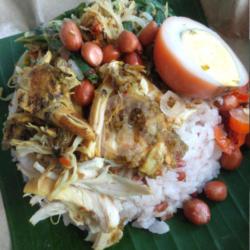 Nasi Betutu Beras Merah Biasa