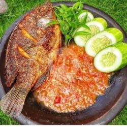 Penyetan Ikan Mujaer Tanpa Nasi