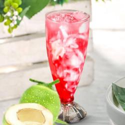 Kelapa Muda Sirup Merah