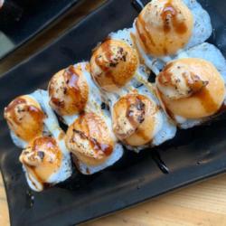 Salmon Aburi  Mentai