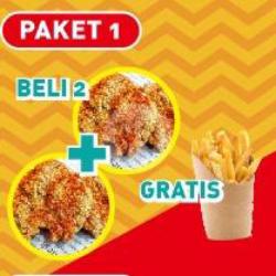 Beli Chicken Taiwan 2 Gratis French Fries