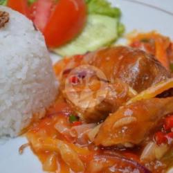 Nasi Ayam Fillet Saos Padang