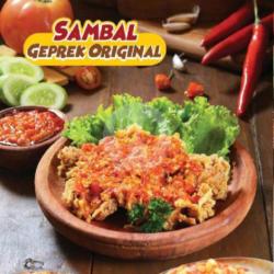 Geprek Sambel Jerit   Es Teh