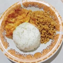 Nasi Mie Telor Dadar