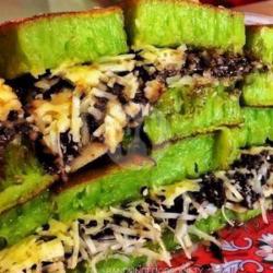 (pandan) Pisang Kacang Keju Coklat