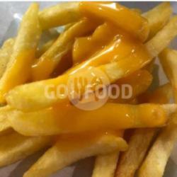 French Fries Melted Keju