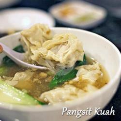 Kuah Pangsit Daging 5 Pcs