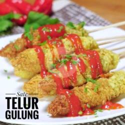 Sate Telur Gulung