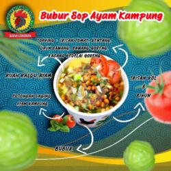 Bubur Sop Ayam Kampung 1 Porsi