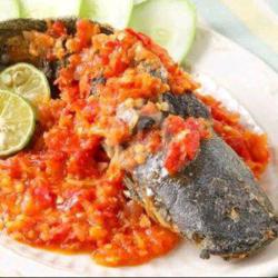Nasi Lele Balado Merah