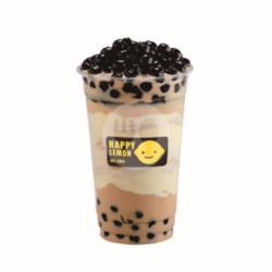 [h] Boba Milk Tea Puff Cream