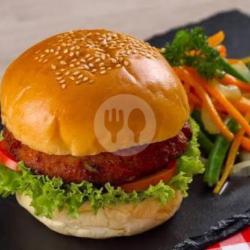 Burger Daging Keju Melting