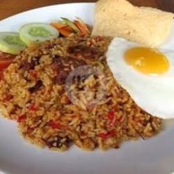 Nasigoreng Ati Ampela   Telor