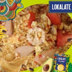 Nasi Goreng Special Plus Es Lokalate  Alpukat