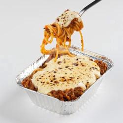 Spaghetti Baked Bolognese Brulee