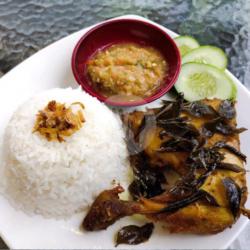 Nasi Ayam Tangkap Sambal Asam Udeung