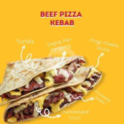 Beef Pizza Kebab