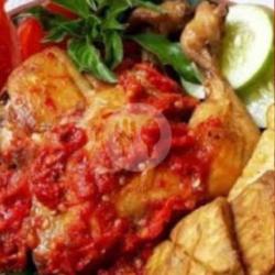 Paket Ayam Penyet Tempe Tahu  Sambel Lalapan