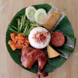 Paket Nasi Uduk Ayam Kalasan