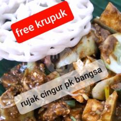 Rujak Cingur Tidak Pedas