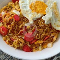 Mie Goreng Telor Pisah