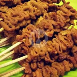 Sate Usus Ayam Pedas