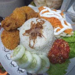 Nasi Ayam Katsu Sambel Geprek