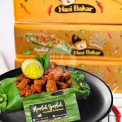 Nasi Bakar Ayam Semur
