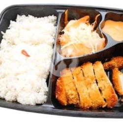 Nasi Bento Chicken Katsu