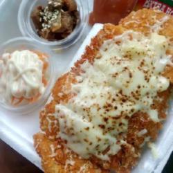 Ayam Katsu Cheese Geprek