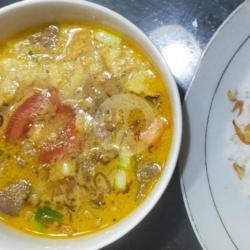 Nasi   Soto Tangkar Sapi - Daging Non Lemak