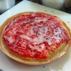 Tr Bulan Coklat   Strawberry Susu