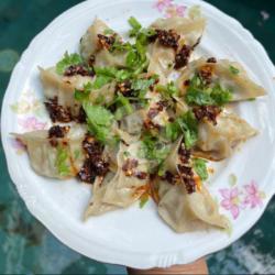 Dumpling Pan Fried With Chili Oil (5pcs)