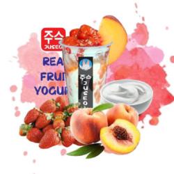 Oats Peach Strawberry Yogurt