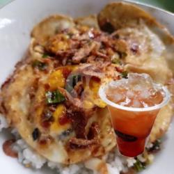 Nasi Telor Ceplok Pontianak   Ice Tea Original