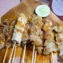 Sate Taichan Campur (ayam Kulit)