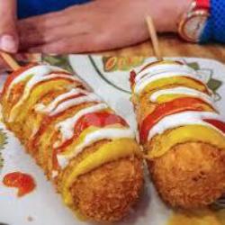 Corndog Asin Full Mozarella