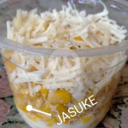 Jagung Susu, Keju