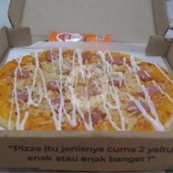 Pizza Sosis Keju Mayo