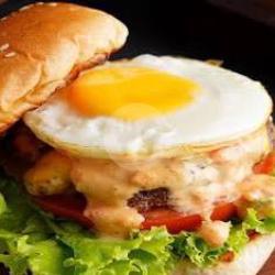 Burger Double Patty   Egg