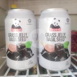 Cap Panda Grass Jelly Basil Seed