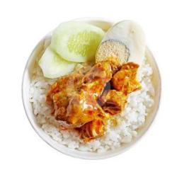 Nasi Lemak Chicken Curry