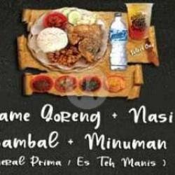 Paket Gurame Geprek   Nasi   Es Teh Manis / Mineral Prima