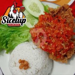 Paket Kenyang Ayam Geprek Ala Sicelup