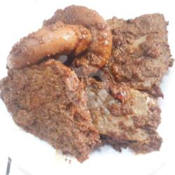 Rendang Daging   Sayur Tanpa Nasi