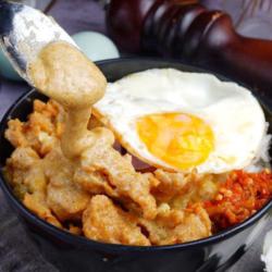 Nasi Ayam Salted Egg