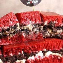 Redvelvet Kacang Coklat Susu