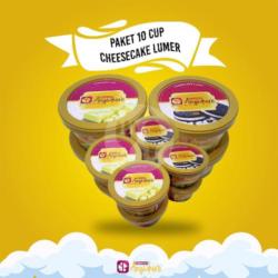 Paket 10 Cup Cheesecake Lumer