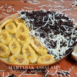 Pisang Coklat Kacang Susu