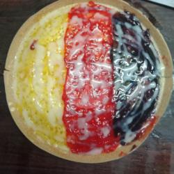 Terang Bulan Selai Strawberry, Nanas, Blueberry